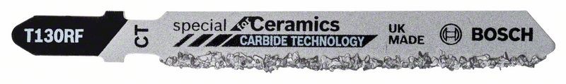 BOSCH JIGSAW BLADE T130RIFF SOFT CERAMICS PKT 3